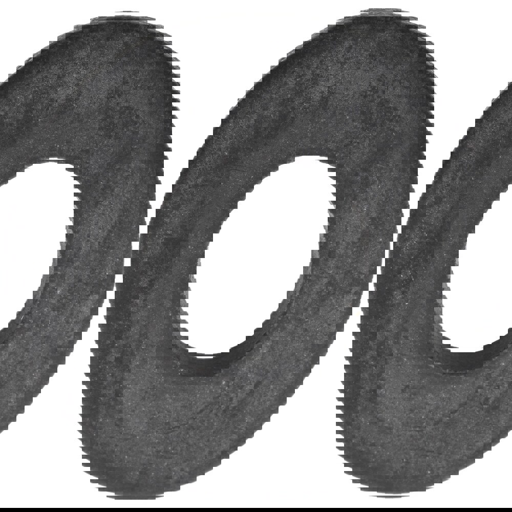 M20 Screw Standard Flat Washer: Steel, Black Phosphate Finish